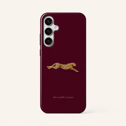 The World Is Yours (Burgundy) Handyhülle MIMOCASE