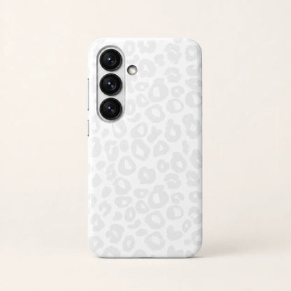 White Snow Leopard Phone Case mimocase