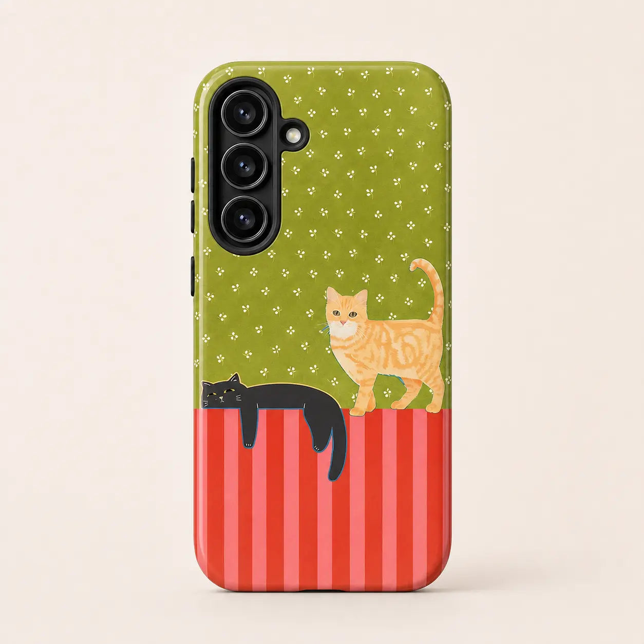 Lazy Cats Garden Phone Case mimocase