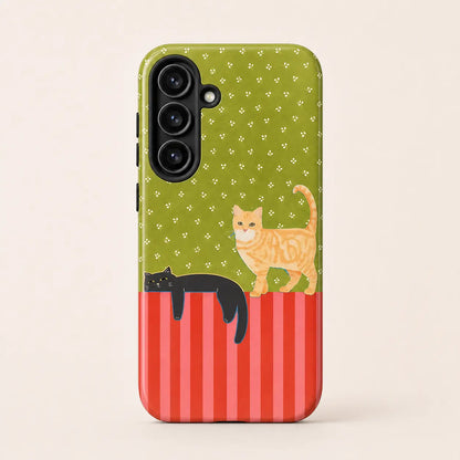 Lazy Cats Garden Phone Case mimocase