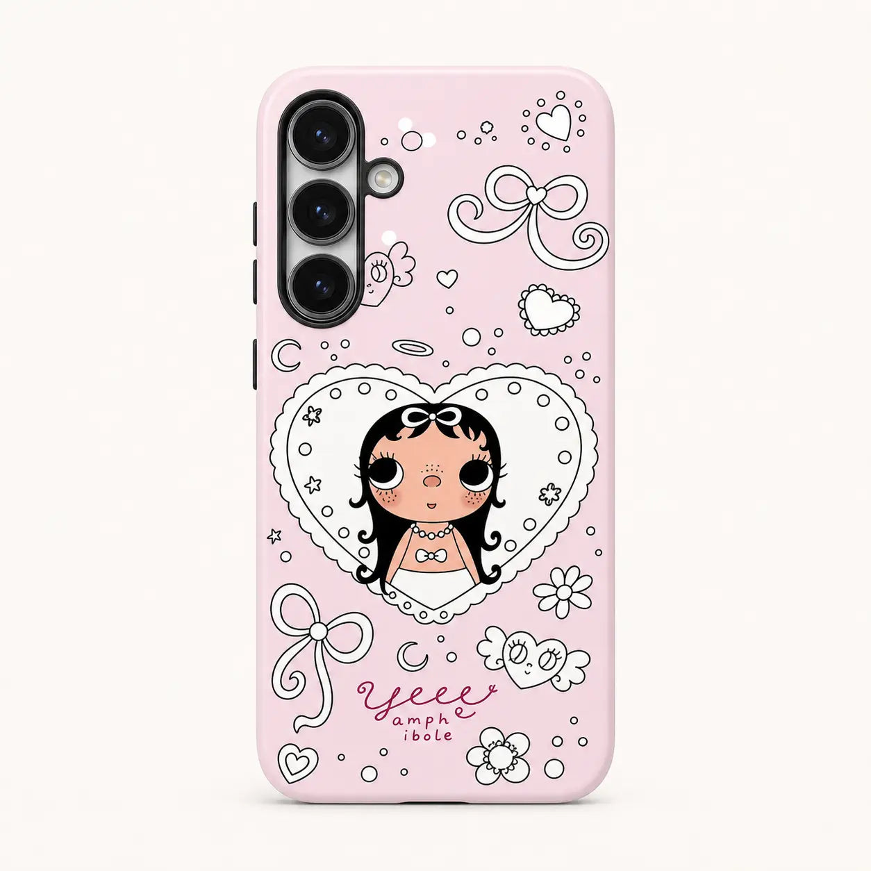 BIG EYES COMIC GIRL PHONE CASE QT41 mimocase