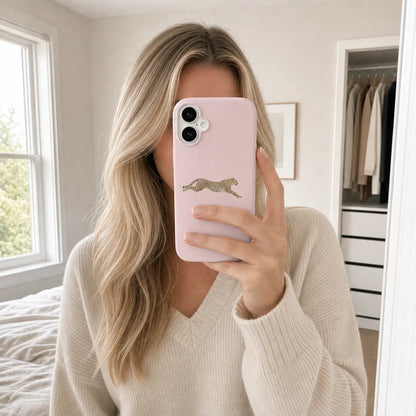 Running Cheetah (No Text) Phone Case mimocase