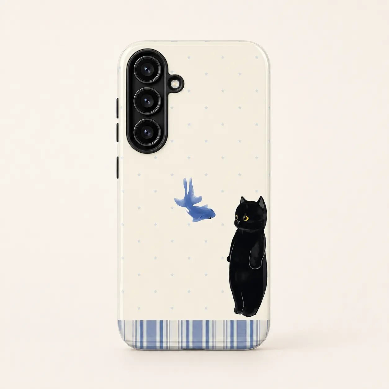 Stargazing Black Cat Phone Case mimocase