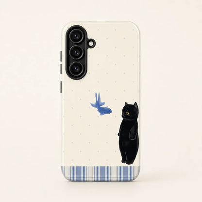 Stargazing Black Cat Phone Case mimocase