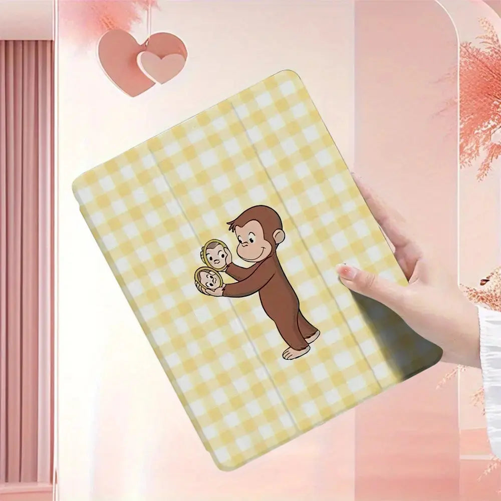 Cute Cartoon Monkey iPad Case mimocase