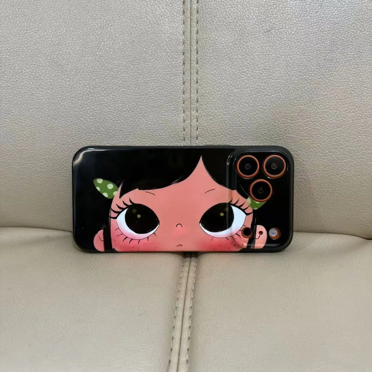 BIG EYES COMIC GIRL PHONE CASE QT23 mimocase