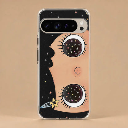 BIG EYES COMIC GIRL PHONE CASE QT29 mimocase