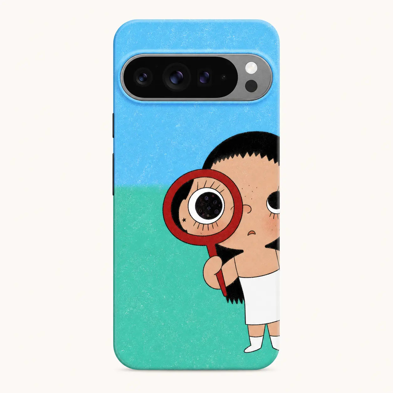 BIG EYES COMIC GIRL PHONE CASE QT36 mimocase