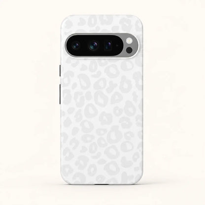 White Snow Leopard Phone Case mimocase