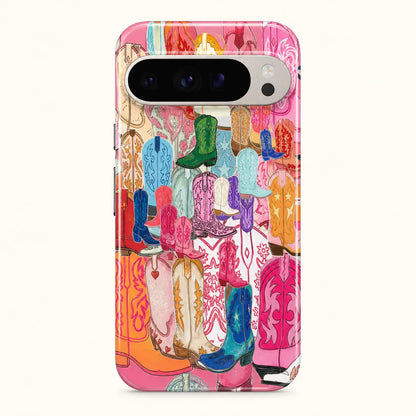 Girly Coquette Cowgirl Phone Case mimocase