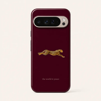 The World Is Yours (Burgundy) Handyhülle MIMOCASE