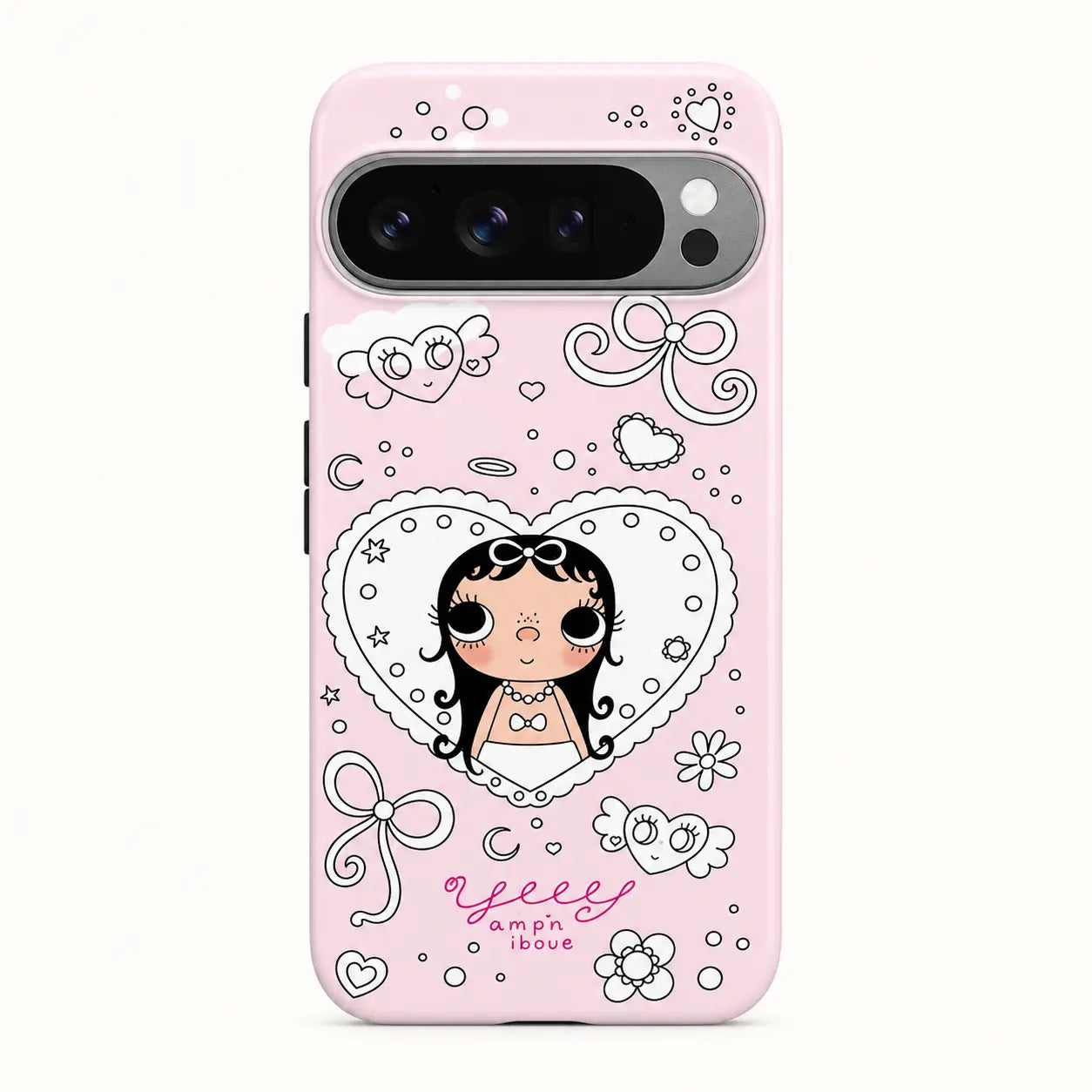 BIG EYES COMIC GIRL PHONE CASE QT41 mimocase