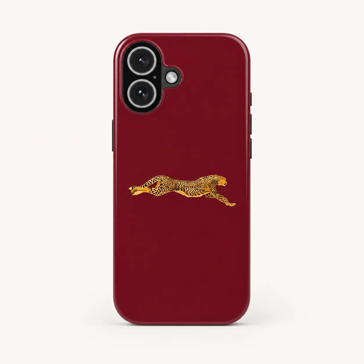 Running Cheetah (No Text) Phone Case mimocase