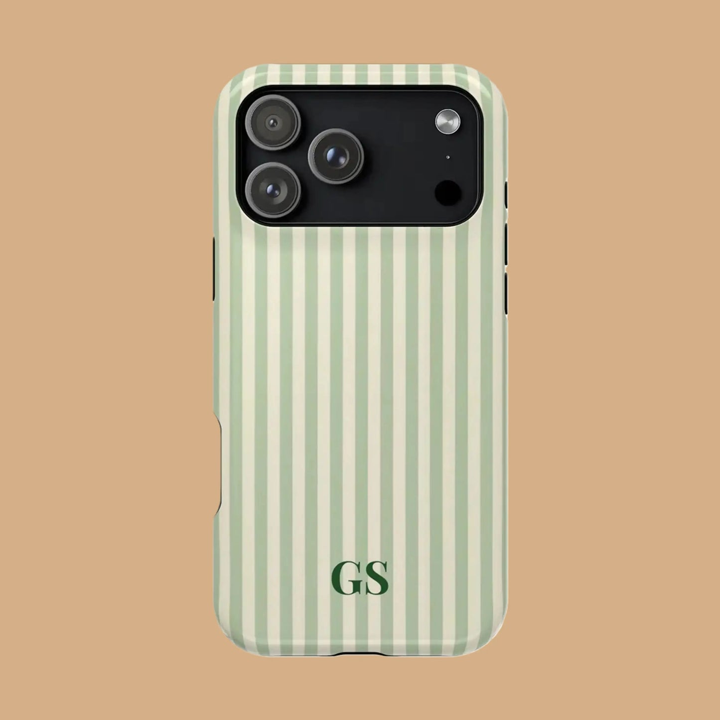 GREEN STRIPE PHONE CASE mimocase
