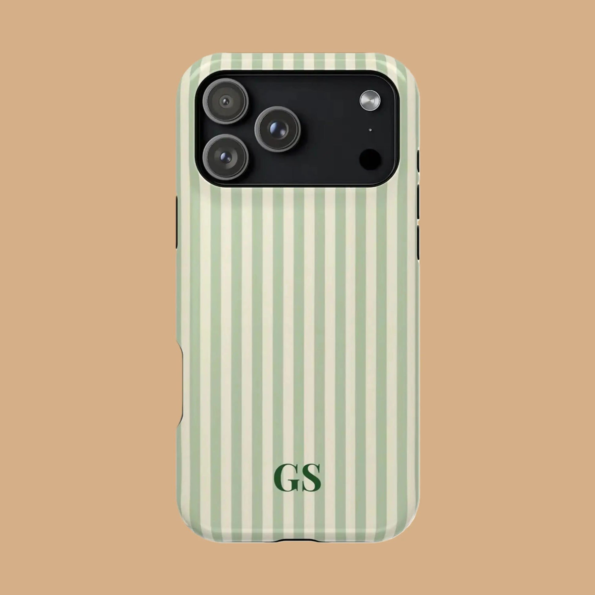 GREEN STRIPE PHONE CASE mimocase