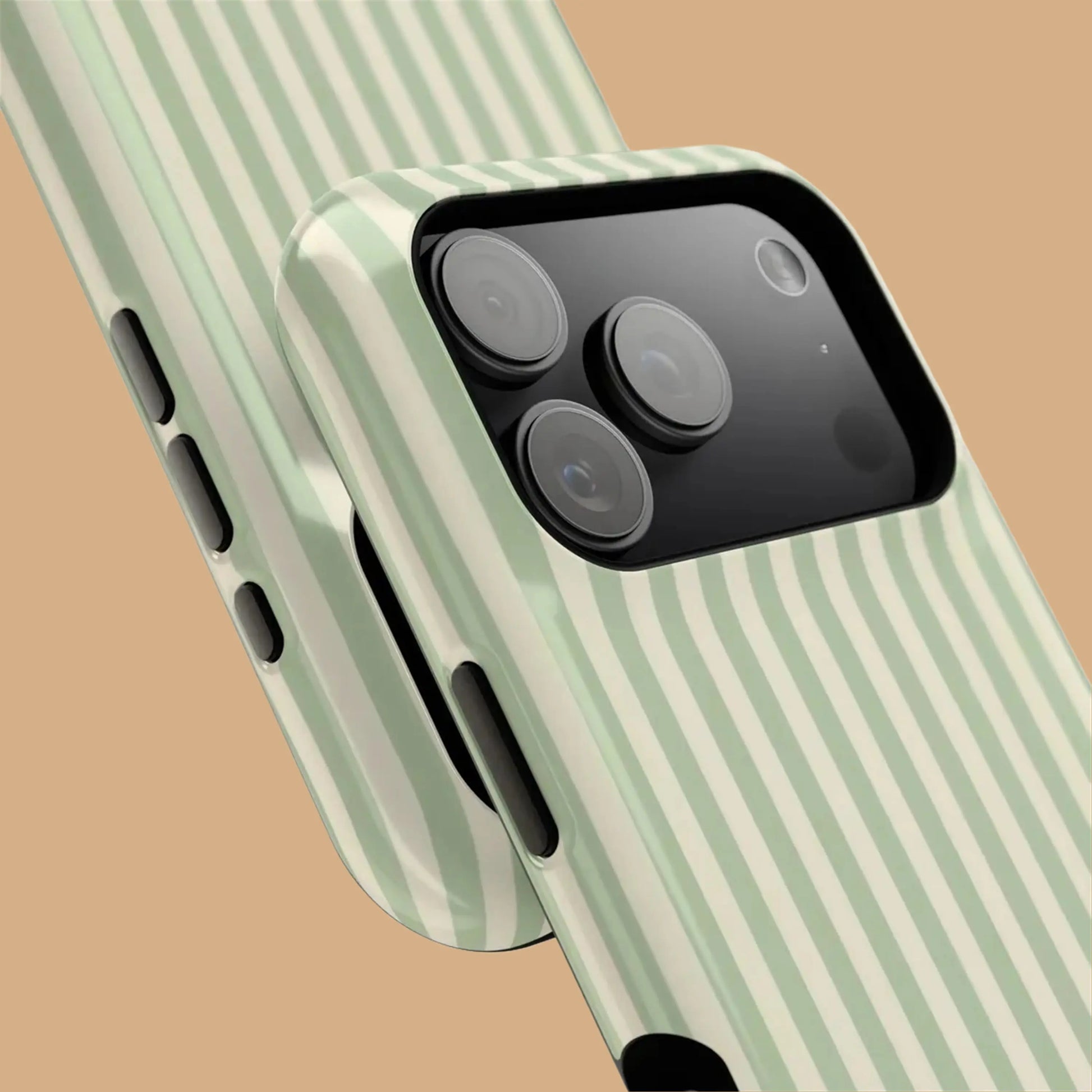 GREEN STRIPE PHONE CASE mimocase