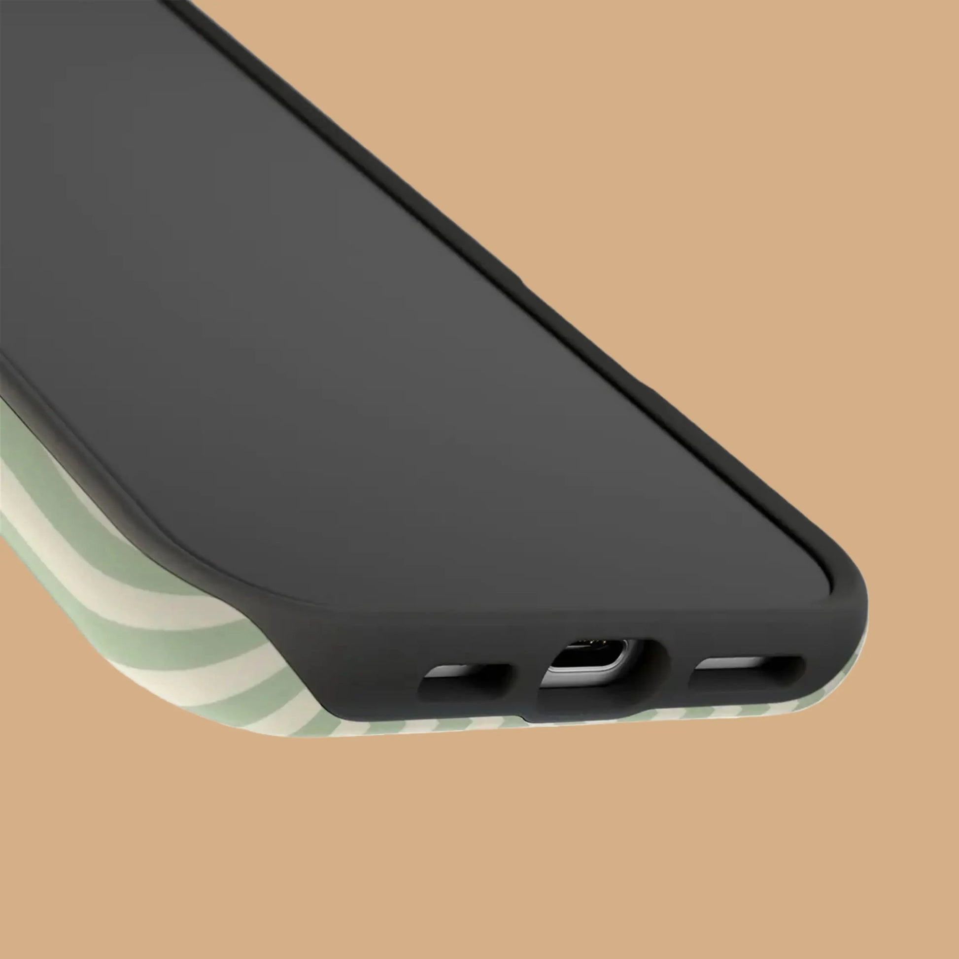 GREEN STRIPE PHONE CASE mimocase