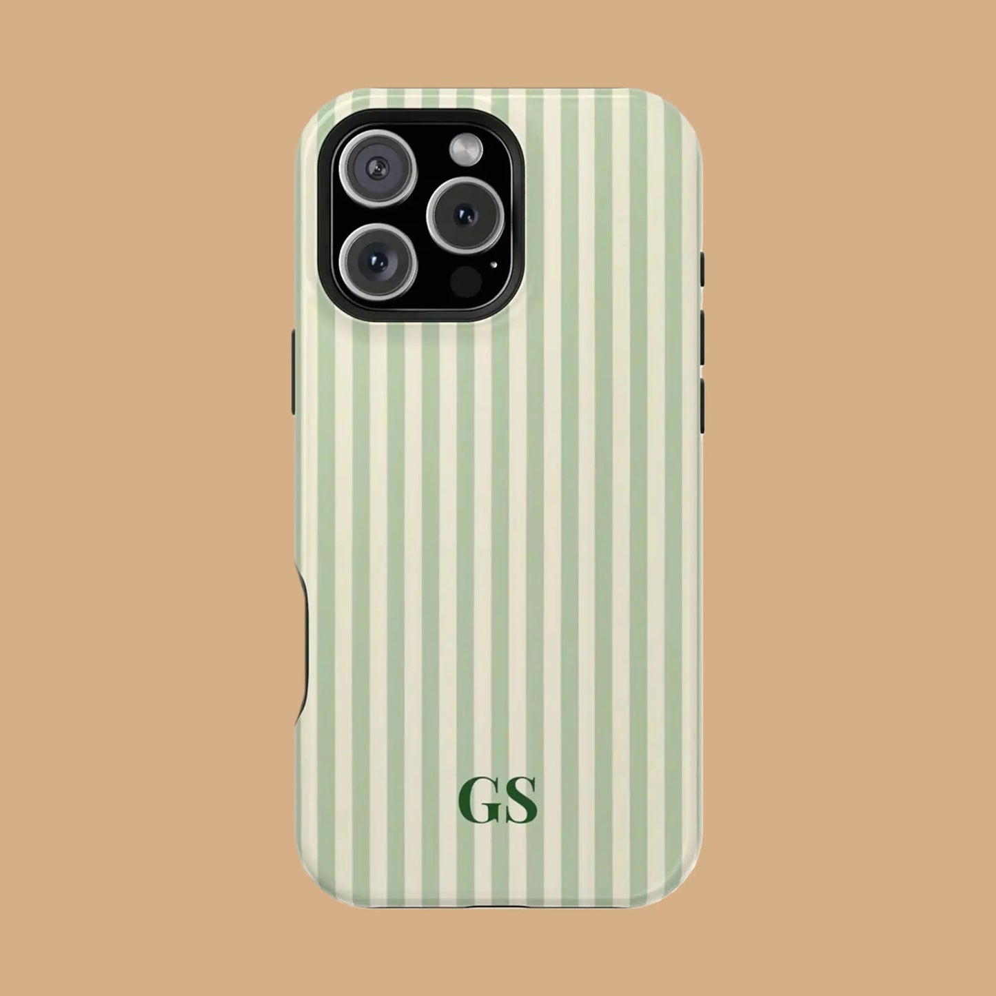GREEN STRIPE PHONE CASE mimocase
