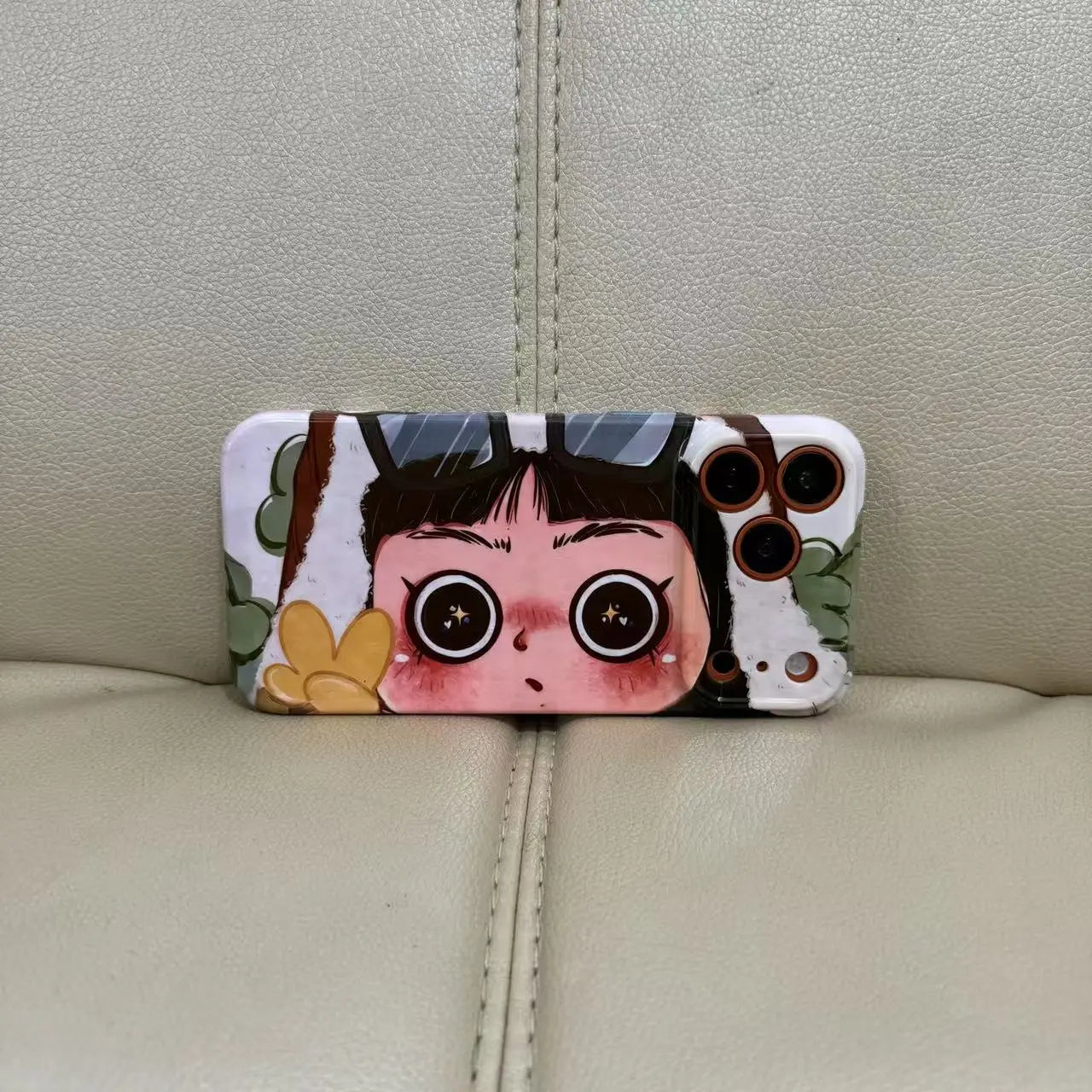 BIG EYES COMIC GIRL PHONE CASE QT20 mimocase