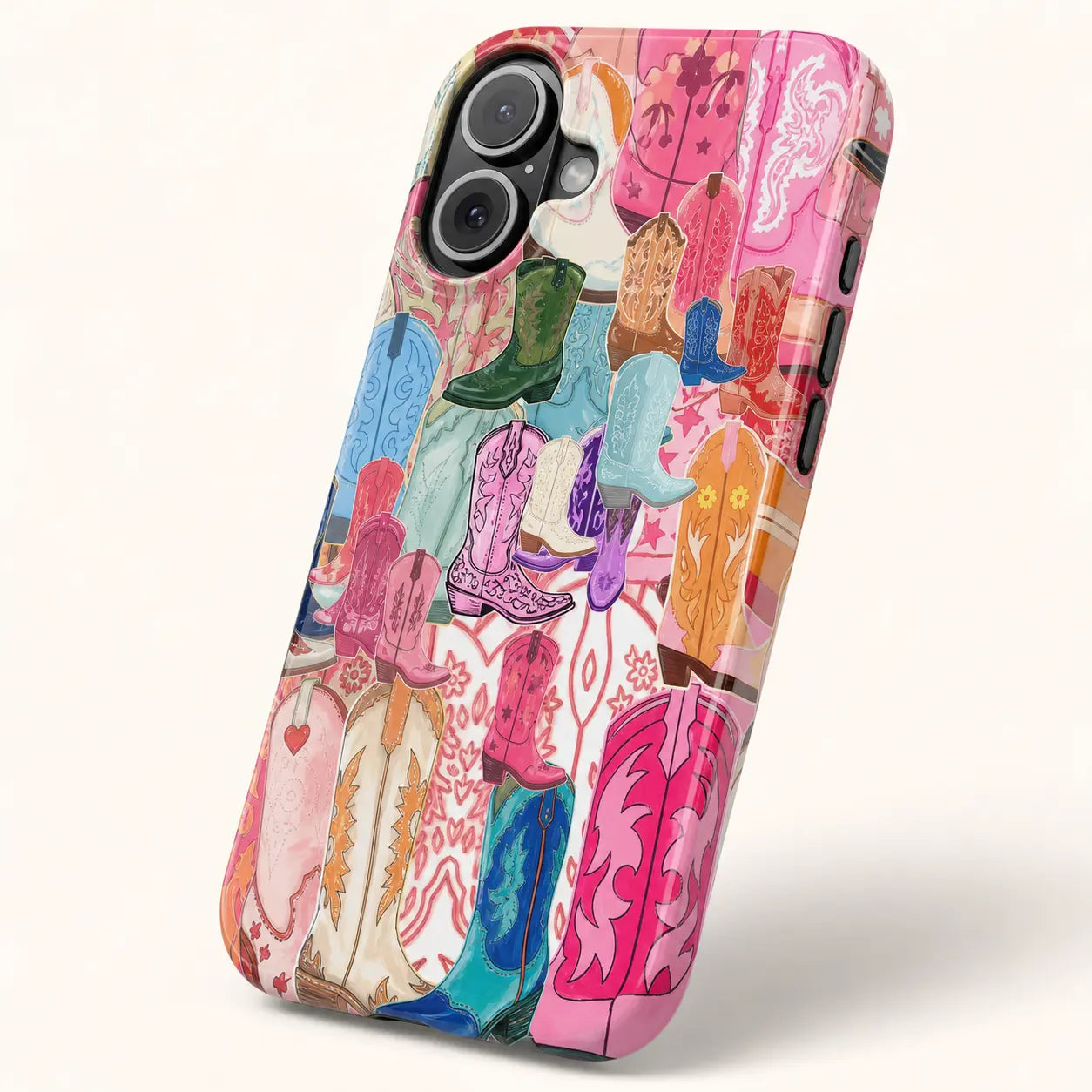 Girly Coquette Cowgirl Phone Case mimocase