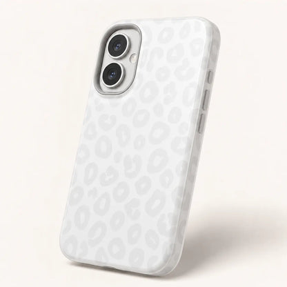 White Snow Leopard Phone Case mimocase