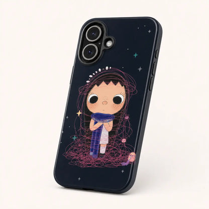 BIG EYES COMIC GIRL PHONE CASE QT39 mimocase