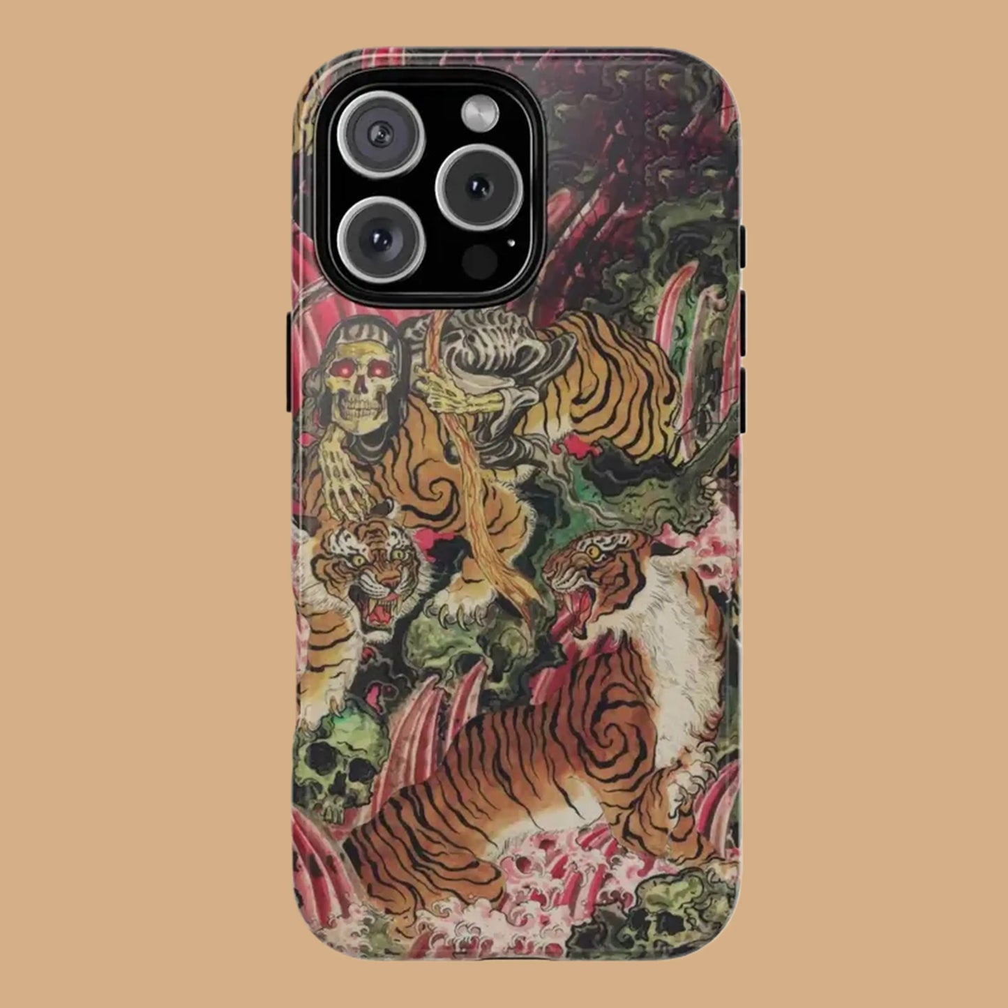 VINTAGE ASIAN TIGER PHONE CASE mimocase
