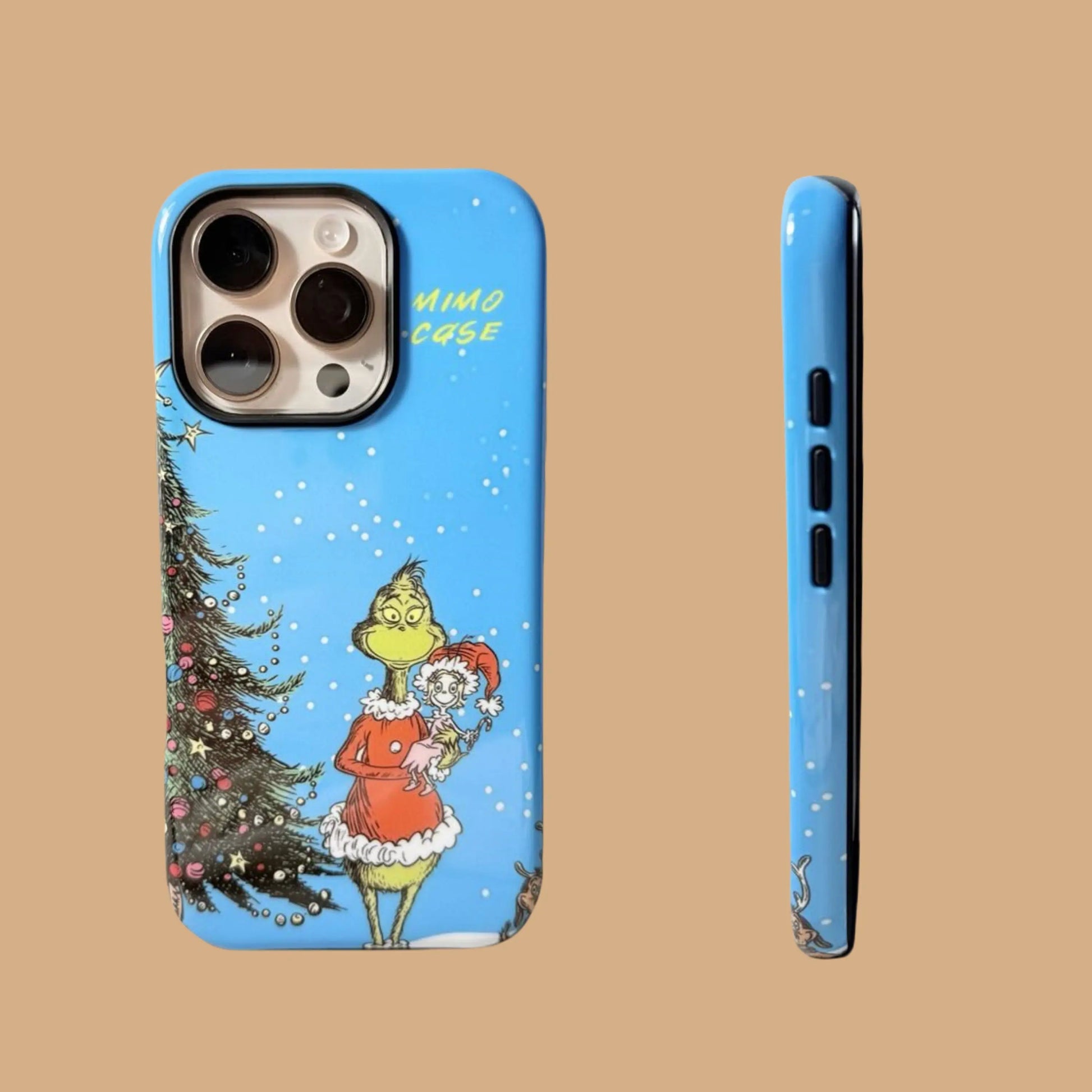THE GRINCH BY THE CHRISTMAS TREE mimocase