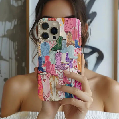 Girly Coquette Cowgirl Phone Case design - MIMOCASE