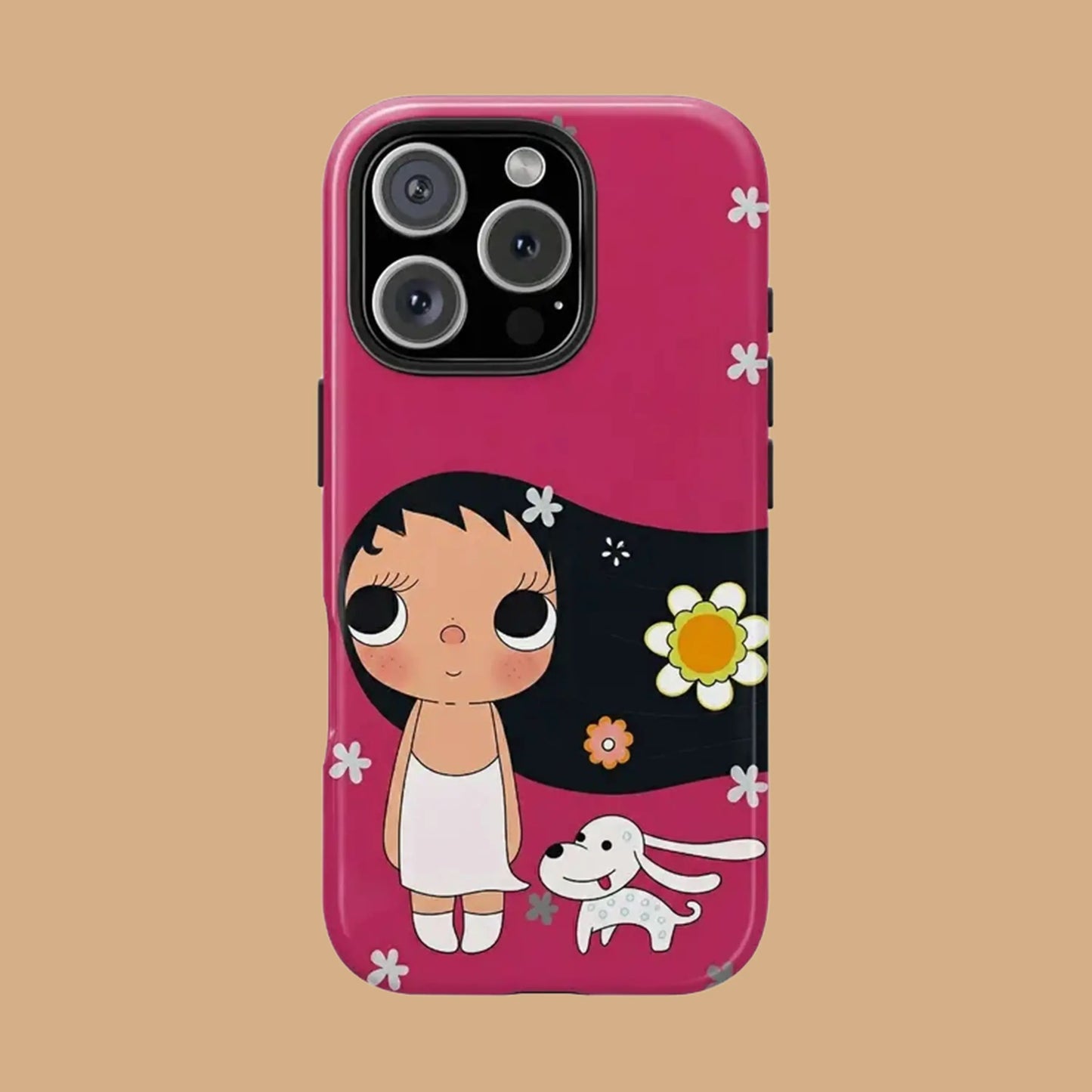 BIG EYES COMIC GIRL PHONE CASE QT35 mimocase