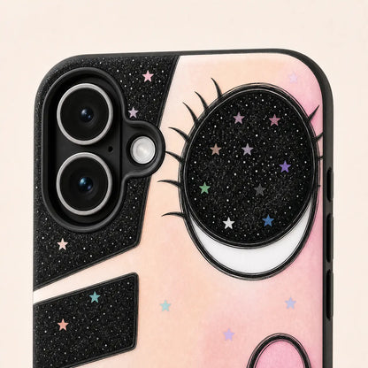 BIG EYES COMIC GIRL PHONE CASE QT28 mimocase