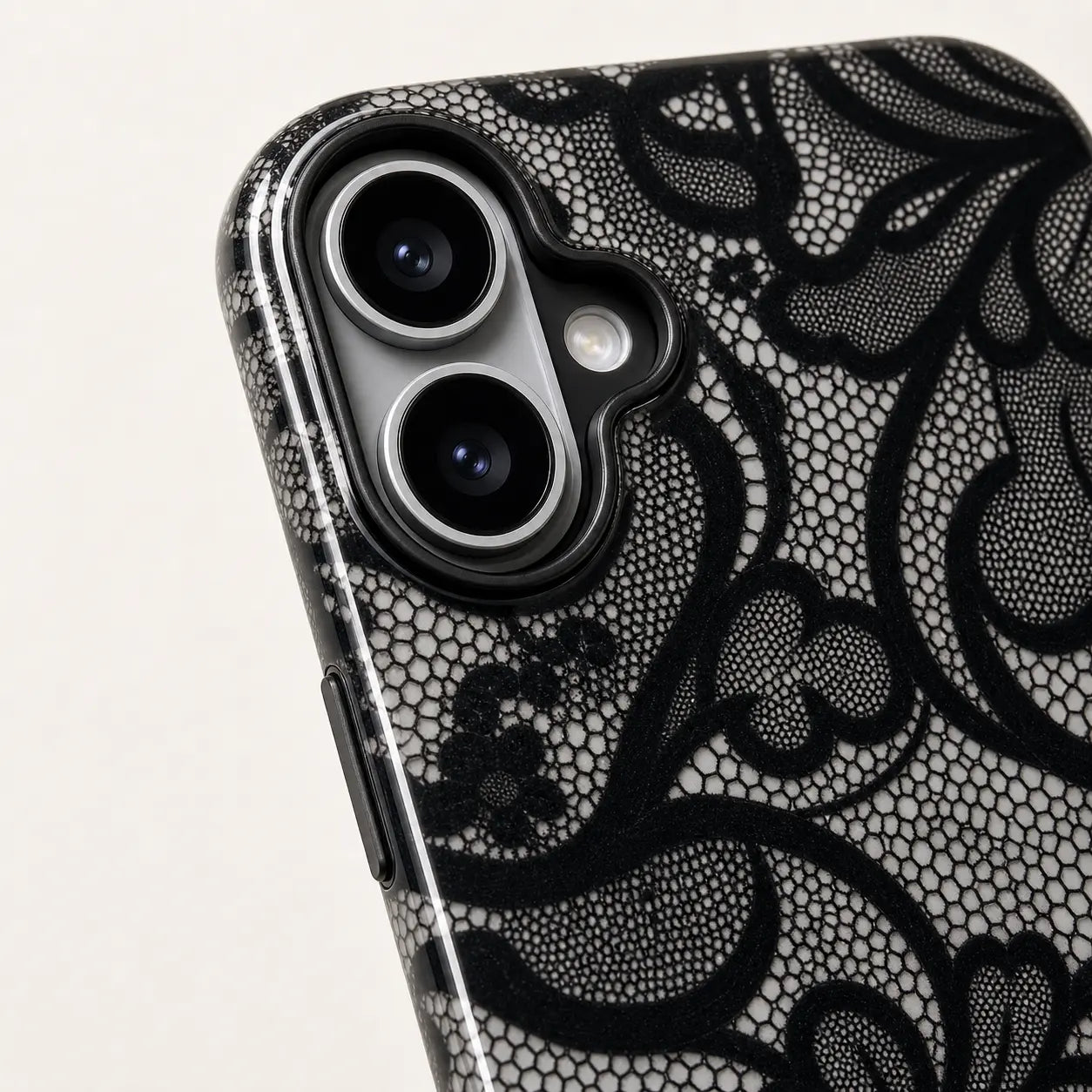 Black Lace Vintage Pattern Phone Case mimocase