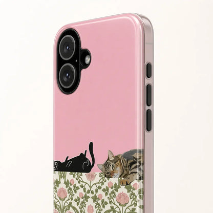 Garden Nap Cat Phone Case mimocase