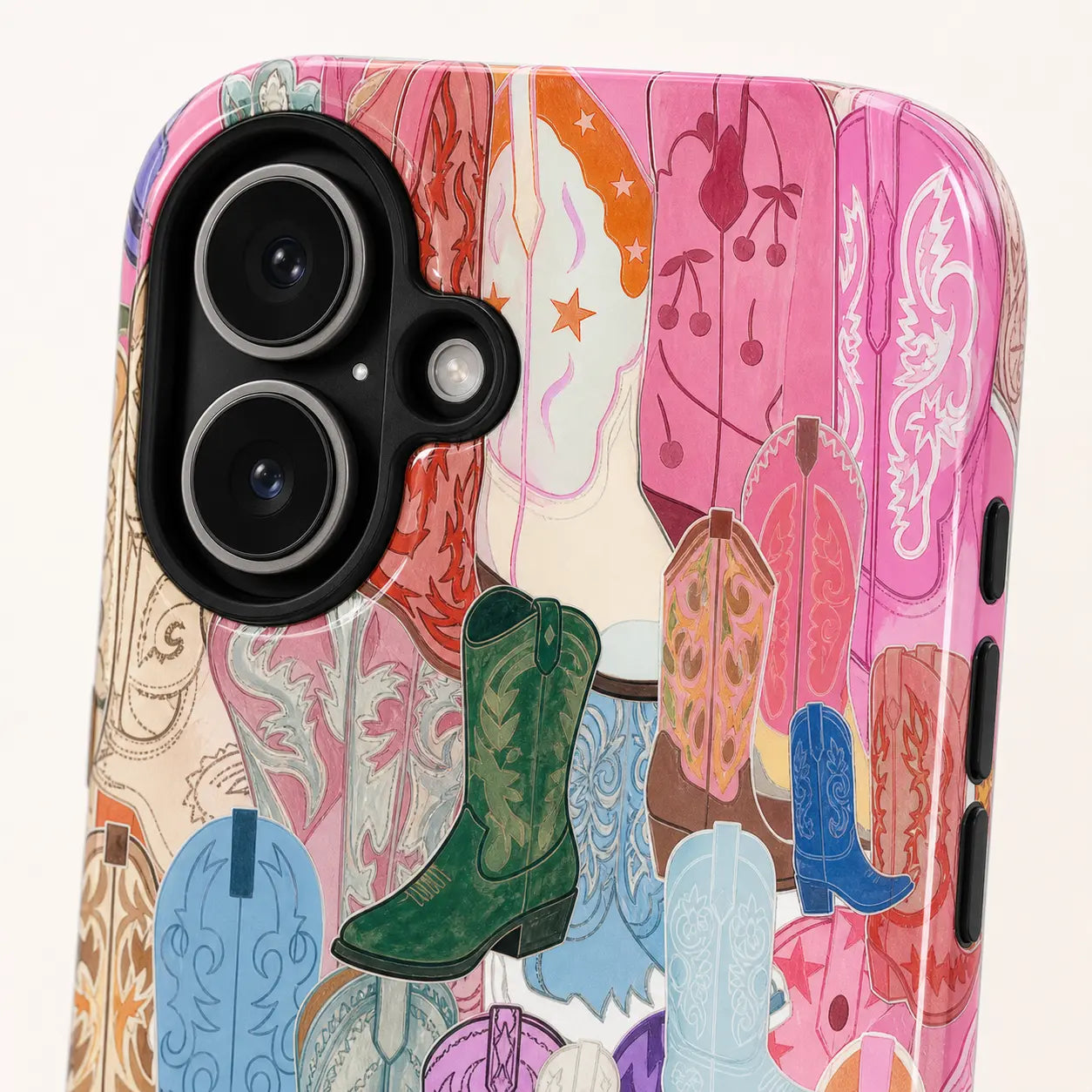 Girly Coquette Cowgirl Phone Case mimocase