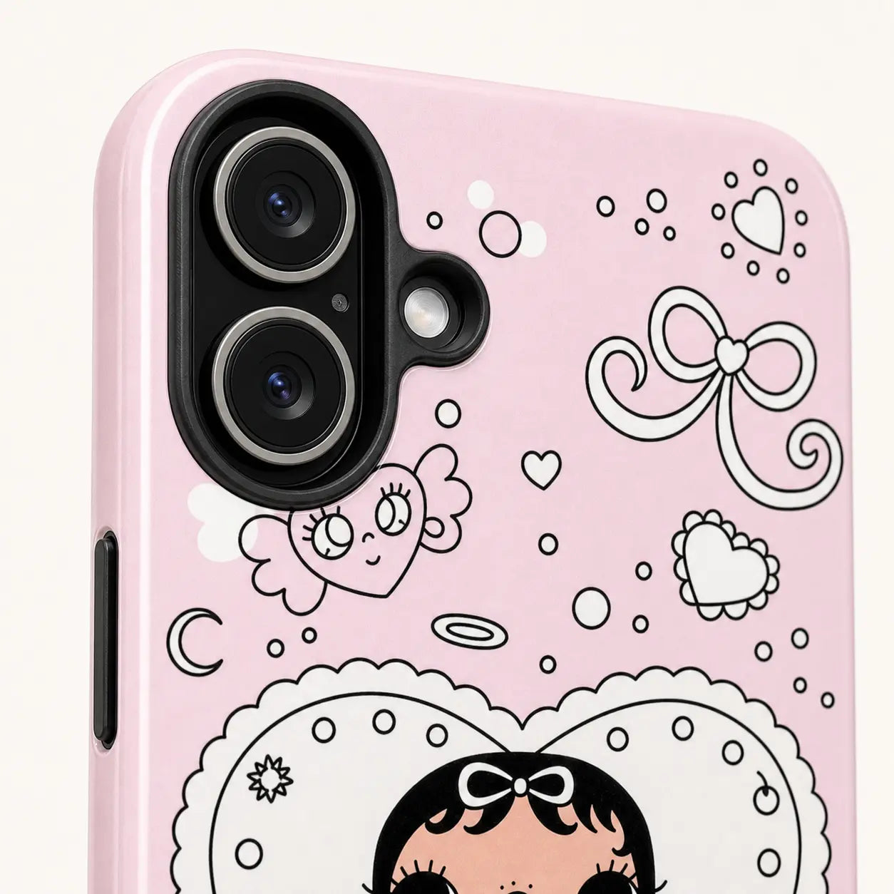 BIG EYES COMIC GIRL PHONE CASE QT41 mimocase