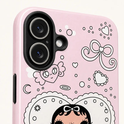 BIG EYES COMIC GIRL PHONE CASE QT41 mimocase