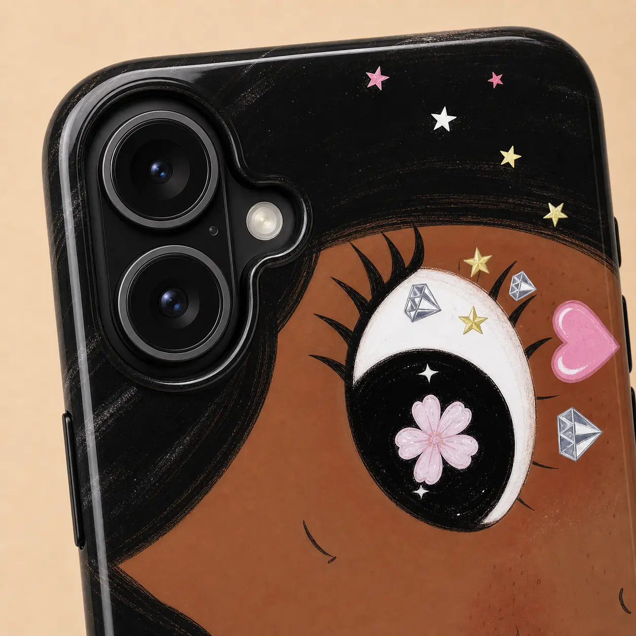 BIG EYES COMIC GIRL PHONE CASE QT30 mimocase