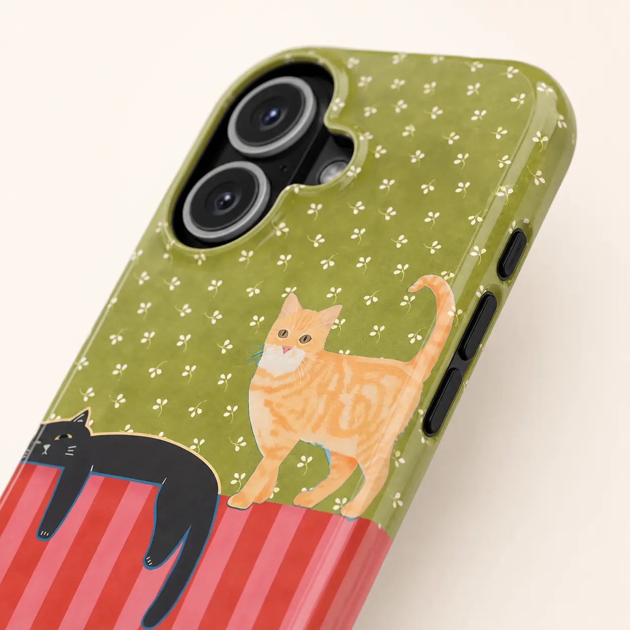 Lazy Cats Garden Phone Case mimocase