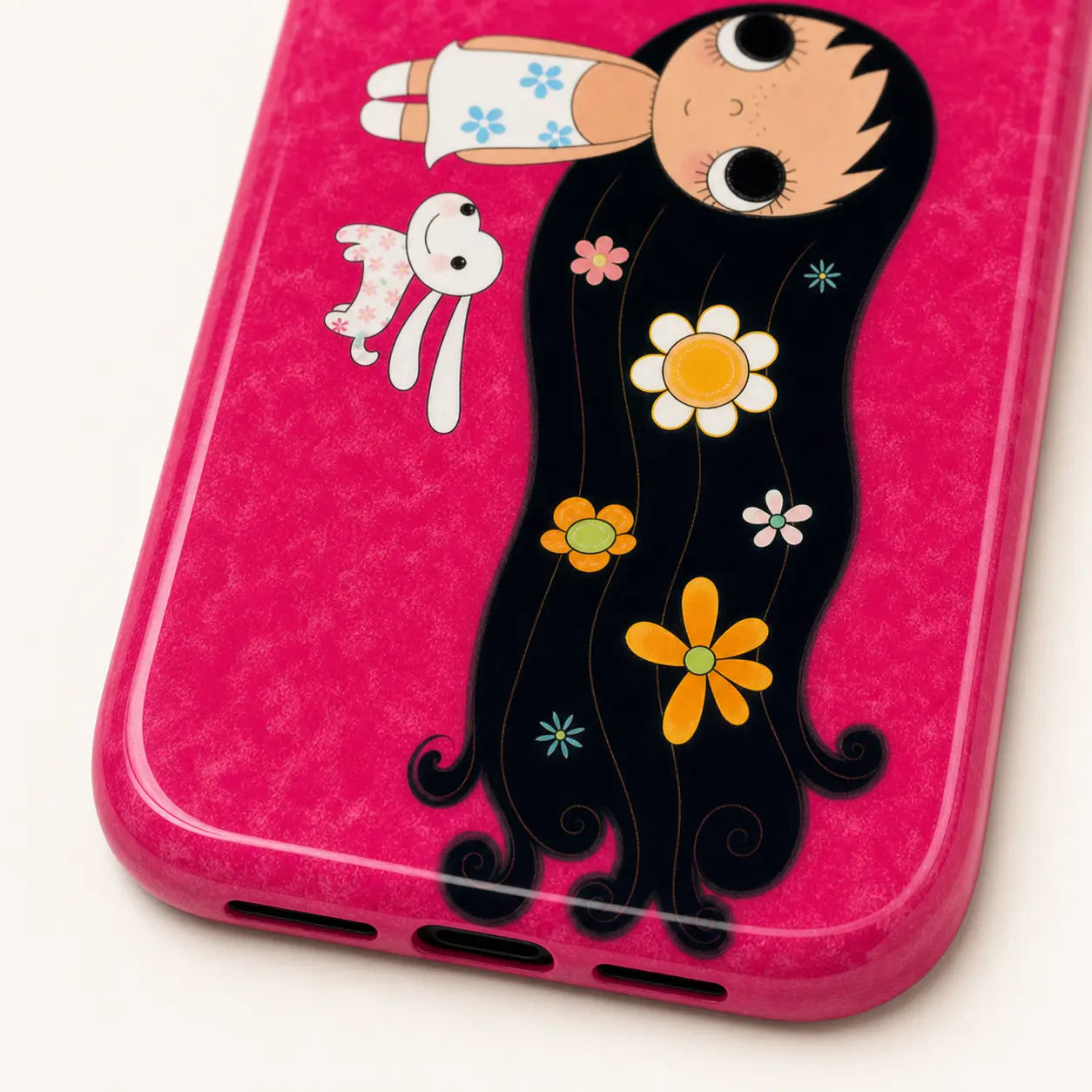 BIG EYES COMIC GIRL PHONE CASE QT34 mimocase