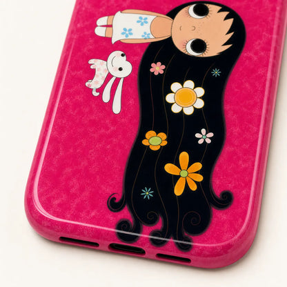 BIG EYES COMIC GIRL PHONE CASE QT34 mimocase