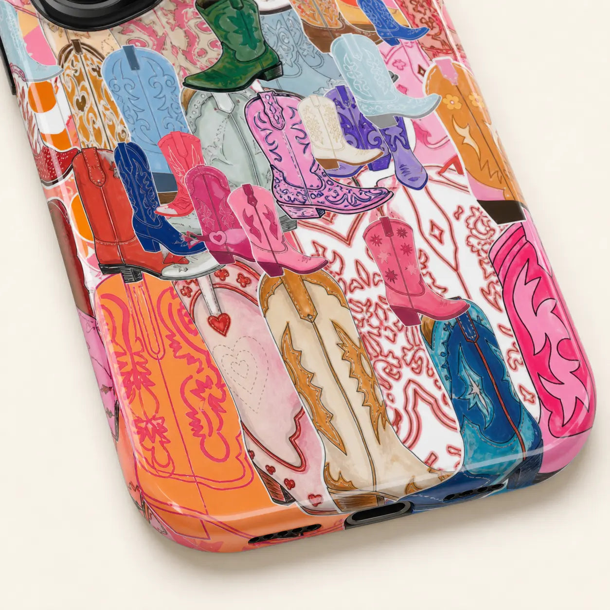 Girly Coquette Cowgirl Phone Case mimocase