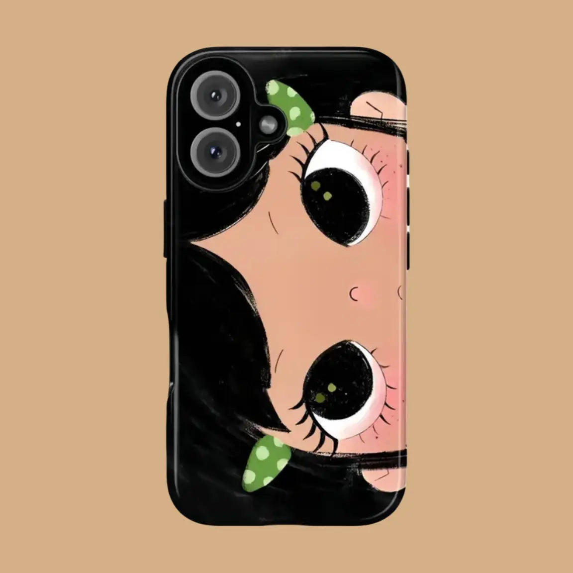 BIG EYES COMIC GIRL PHONE CASE QT23 mimocase