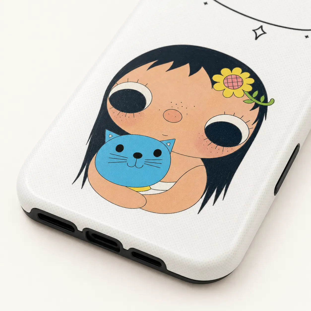 BIG EYES COMIC GIRL PHONE CASE QT42 mimocase