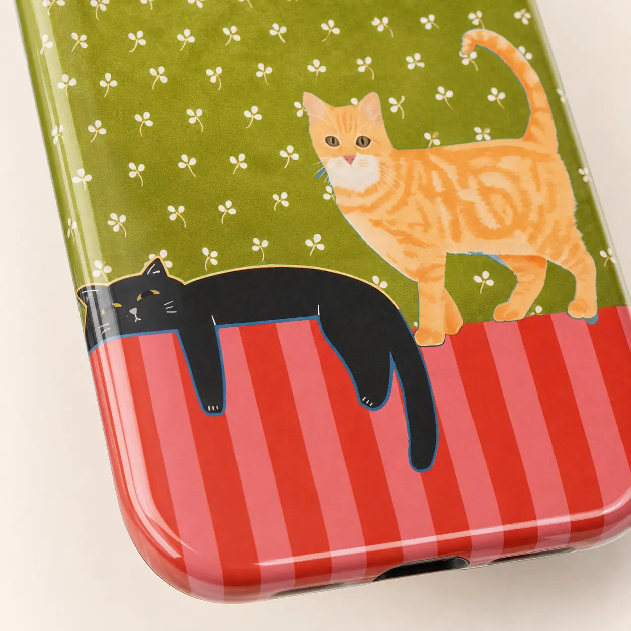 Lazy Cats Garden Phone Case mimocase