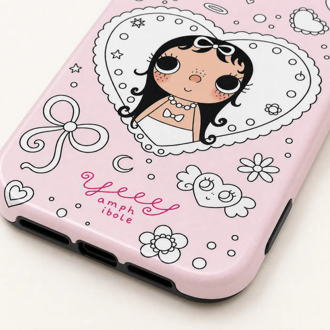 BIG EYES COMIC GIRL PHONE CASE QT41 mimocase