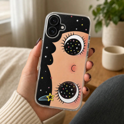 BIG EYES COMIC GIRL PHONE CASE QT29 mimocase