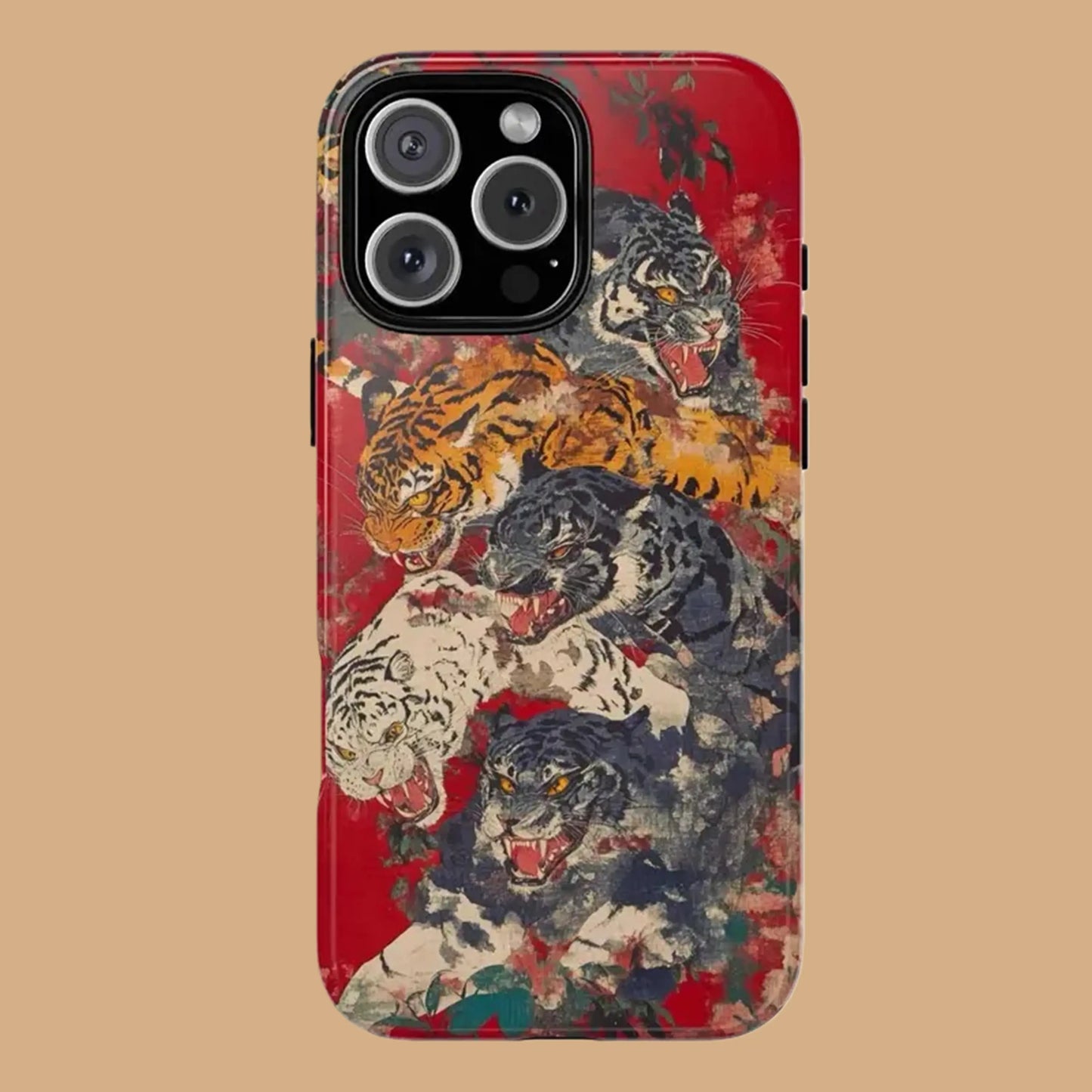 VINTAGE ASIAN TIGER PHONE CASE mimocase