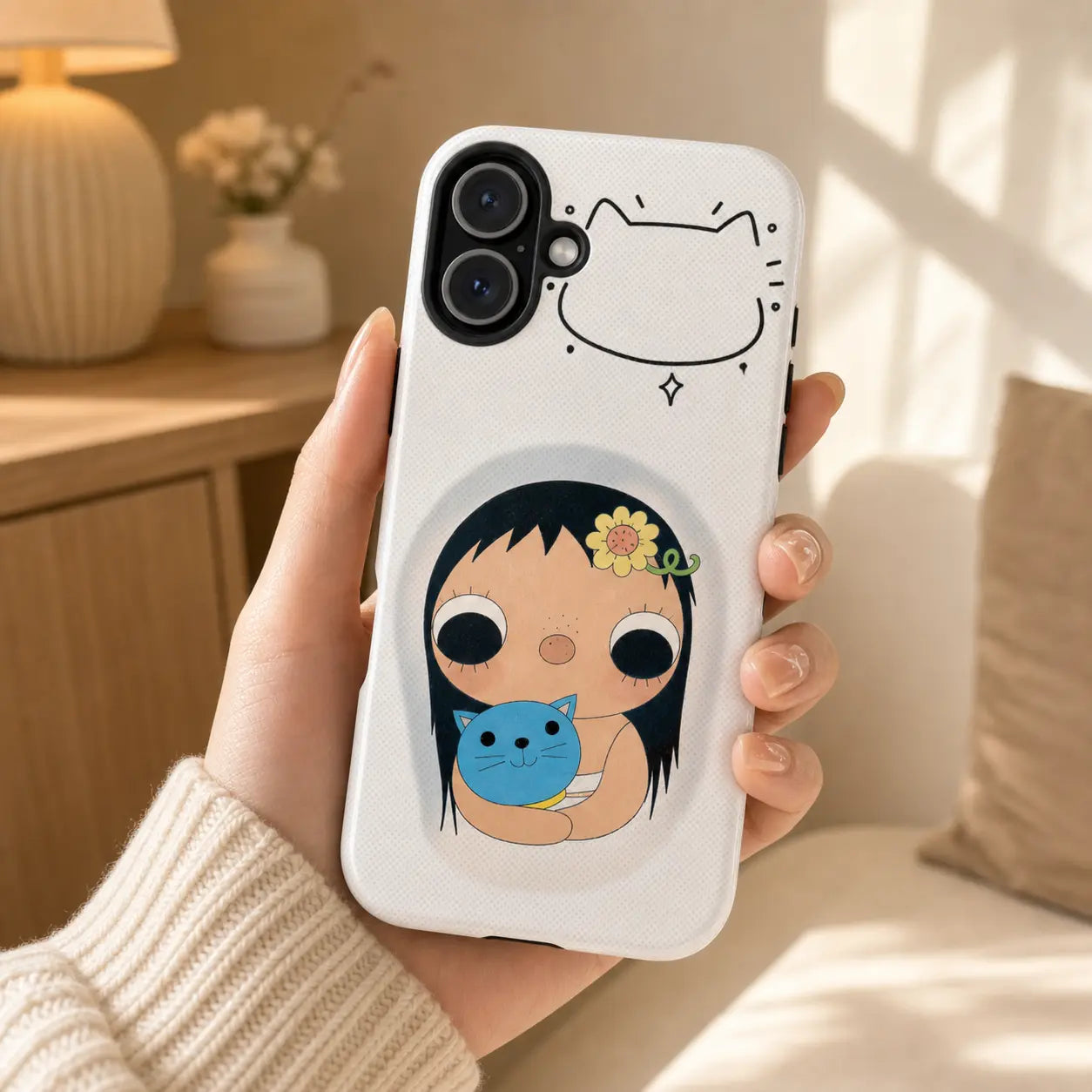 BIG EYES COMIC GIRL PHONE CASE QT42 mimocase