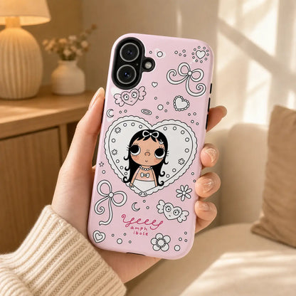 BIG EYES COMIC GIRL PHONE CASE QT41 mimocase
