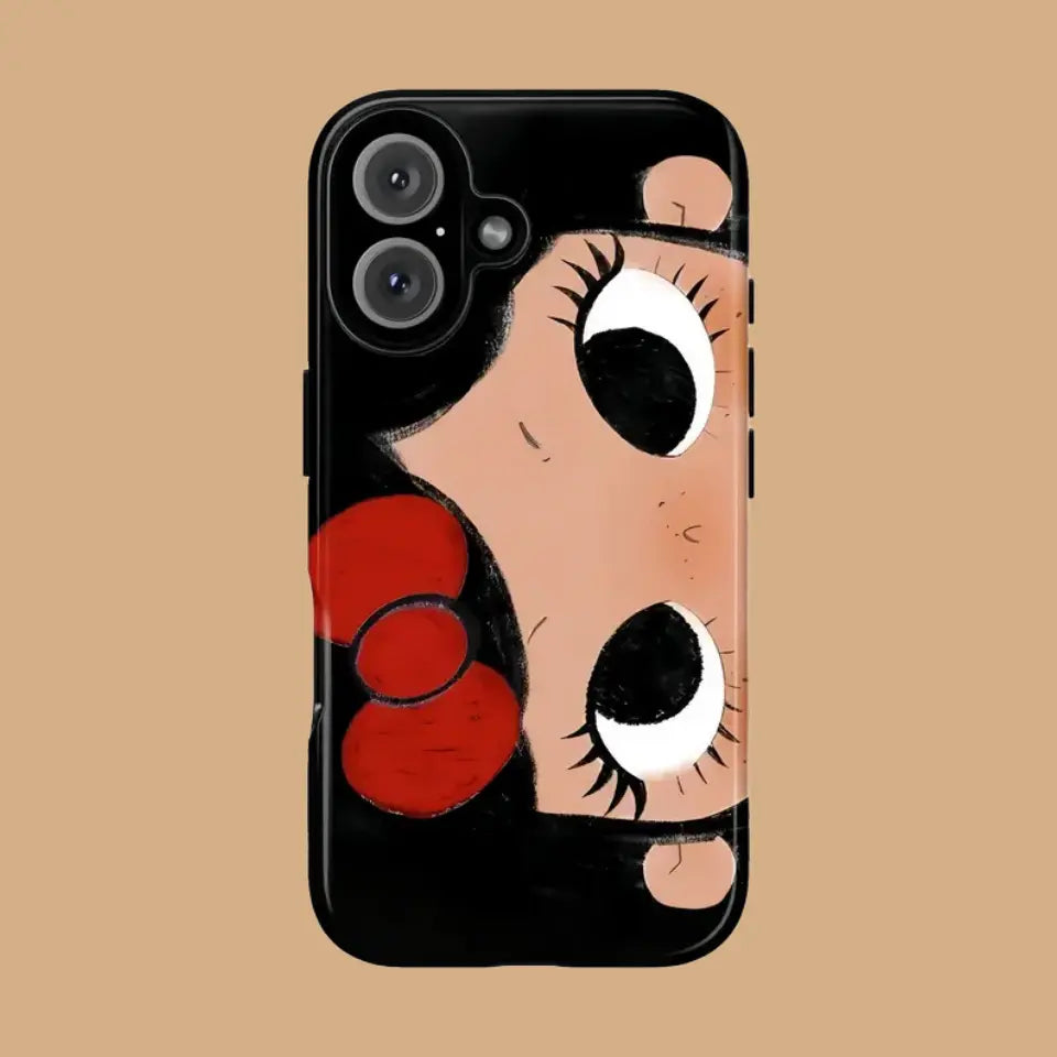 BIG EYES COMIC GIRL PHONE CASE QT24 mimocase